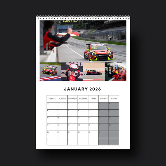 2026 A3 Hanging Wall Calendar